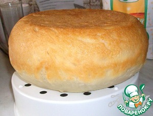 Рецепт Домашний белый хлеб в мультиварке