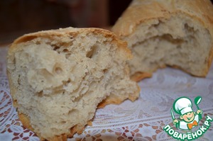 Рецепт Домашний хлеб без замеса на закваске