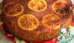 Рецепт Апельсиновый торт с маком