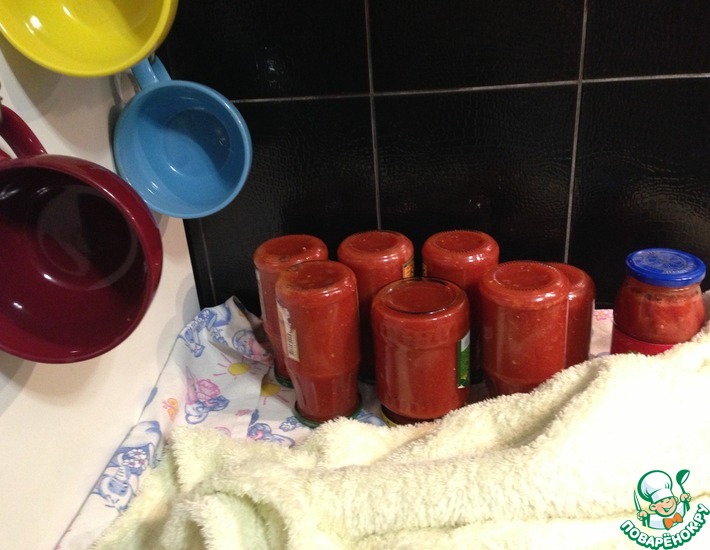 Рецепт: Кетчуп томатный