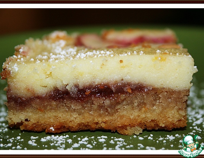 Пирог «Персиковое наслаждение» в сметанной заливке, рецепт с фото
