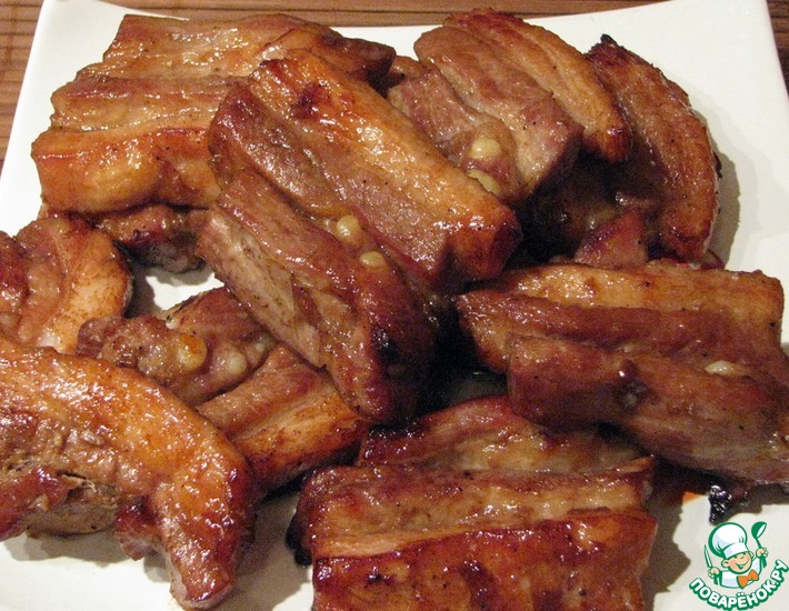 Рецепт: Свинина в соусе Хой Шин