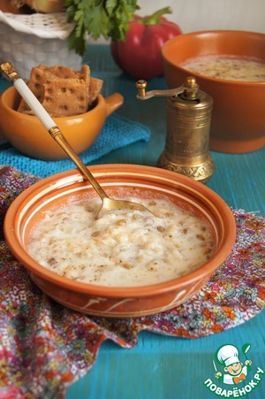 Рецепт Йогуртовый суп по мотивам Эль-Рашуф