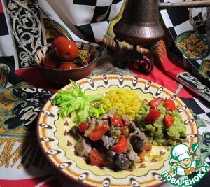 Рецепт Жаркое с овощами по-мароккански