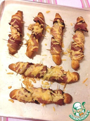 Хлебные палочки с сыром и беконом (тесто от Ришара Бартине). Хлебные палочки с маслинами и сыром Процесс приготовления хлебных палочек по-итальянски