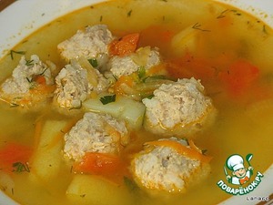 Рецепт Суп с фрикадельками