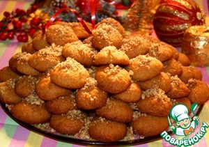 Рецепт Греческое рождественское печенье-"Меломакарона"