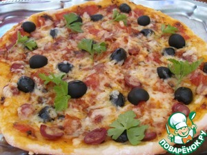 Рецепт "Итальянская" пицца