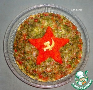 Рецепт Рисовая пицца "Советская"
