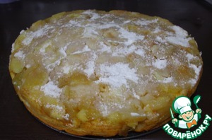 Рецепт Яблочный пирог с ароматом рома и цитрусов