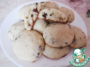 Рецепт Творожно-манное бисквитное печенье