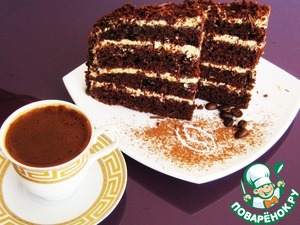 Торт кофейно-шоколадный 