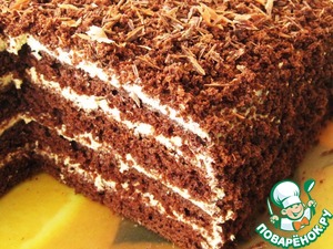 Торт кофейно-шоколадный 