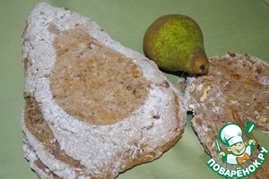 Рецепт Гречневый хлеб с грушей и орехами
