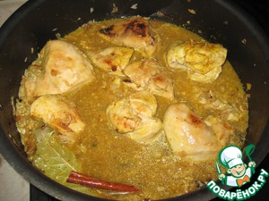 Курица с рисом-карри по-тайски – кулинарный рецепт