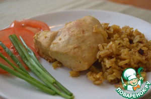 Курица с рисом-карри по-тайски – кулинарный рецепт