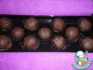 Рецепт Шоколадные конфеты с орехами и сухофруктами