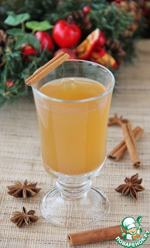 Рецепт Рождественский яблочный напиток