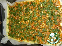 Постный картофельный рулет с грибами и овощами ингредиенты