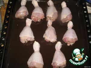 Фаршированные куриные голени — рецепт с фото пошагово. Как приготовить голени курицы, фаршированные грибами и сыром?