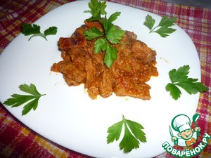 Рецепт Садж кавурма (мясо по-турецки)