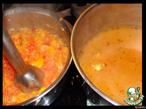 тыквенный суп-пюре с болгарским перцем и сливками рецепт с фото пошагово и видео - 1000.menu