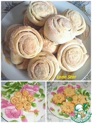 Рецепт Вкусное печенье в разных вариантах оформления