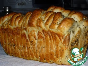 Рецепт Сербский хлеб "Погачице" на топленом молоке
