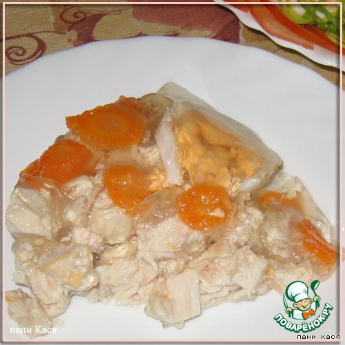 Заливное из курицы