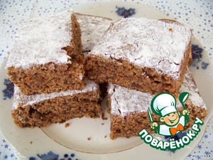 Постная коврижка с какао "Монастырская" - пошаговый рецепт с фото на Повар.ру