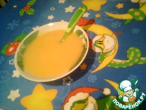 Рецепт Детский суп-пюре для самых маленьких