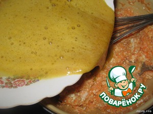 Морковно-творожное печенье с корицей и изюмом