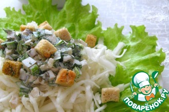 Рецепт: Салат из капусты