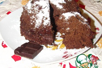 Рецепт: Шоколадный пирог из микроволновки Чудо