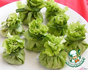 Рецепт Закуска "Зеленый листочек"