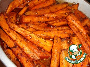 Рецепт Острая запеченная морковь