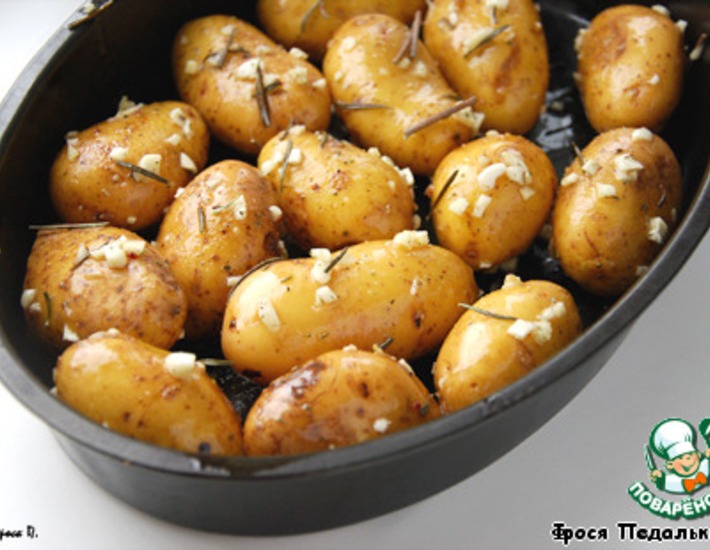 Рецепт запеченного молодого картофеля с прованскими травами - лучший способ приготовить картофель в духовке