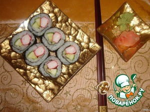 Рецепт Японские роллы или маки-суши в домашних условиях - 2