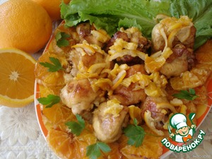 Рецепт Курица с апельсинами