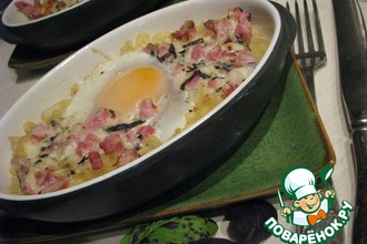 Рецепт: Яйца Карбонара