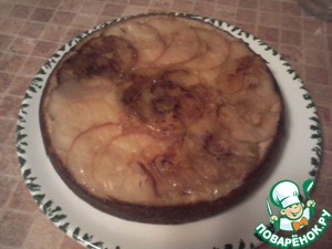 Рецепт Пирог с творогом и яблоками