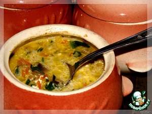 Рецепт Грибной суп с кабачками