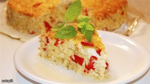 Рецепт Летний пирог-запеканка с сыром
