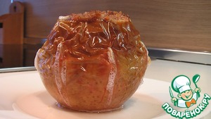 Рецепт Печеные яблоки с вареньем