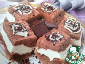 Рецепт Шоколадно-творожные печенье