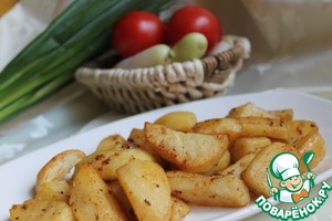 Рецепт Запеченный картофель по-турецки