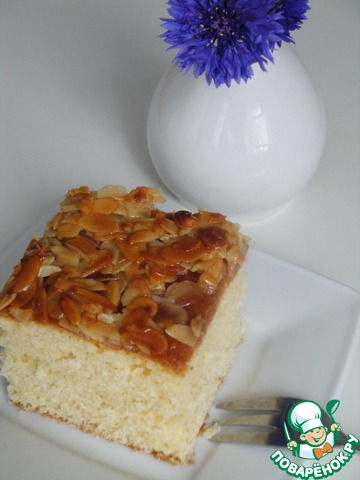 Пирог "Лепесток миндаля" – кулинарный рецепт