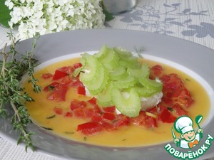Рецепт Рыба с селдереем и томатным соусом