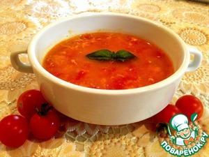 Рецепт Летний томатный супчик