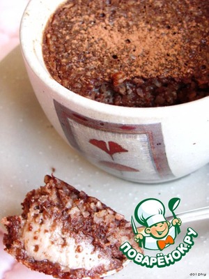 Рецепт Шоколадное суфле с кокосом